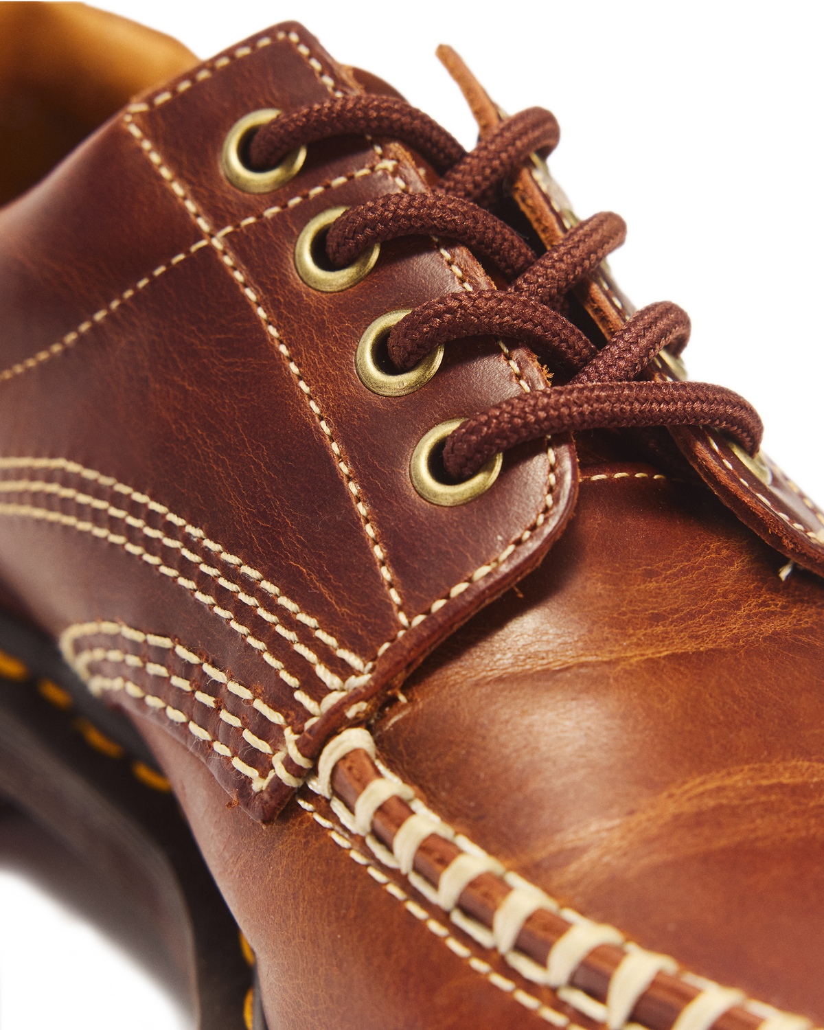Zapatos Lowell Moc Toe de piel