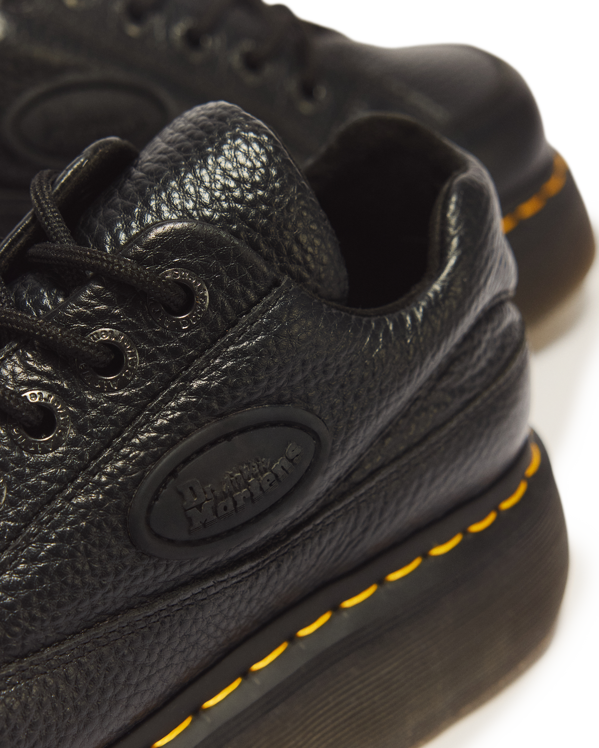 Zapatos Buzz de piel Milled Nappa con 5 ojales