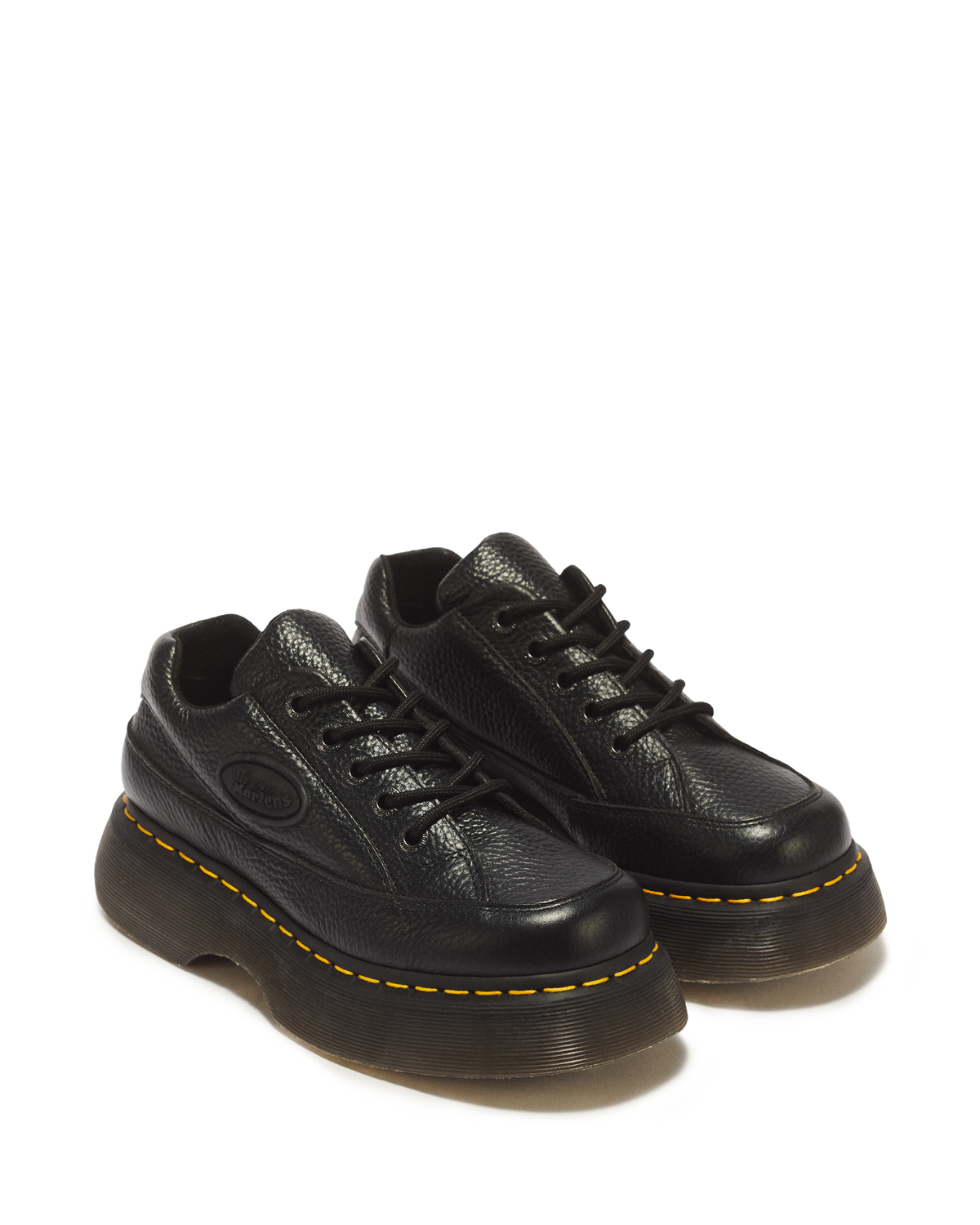 Zapatos Buzz de piel Milled Nappa con 5 ojales