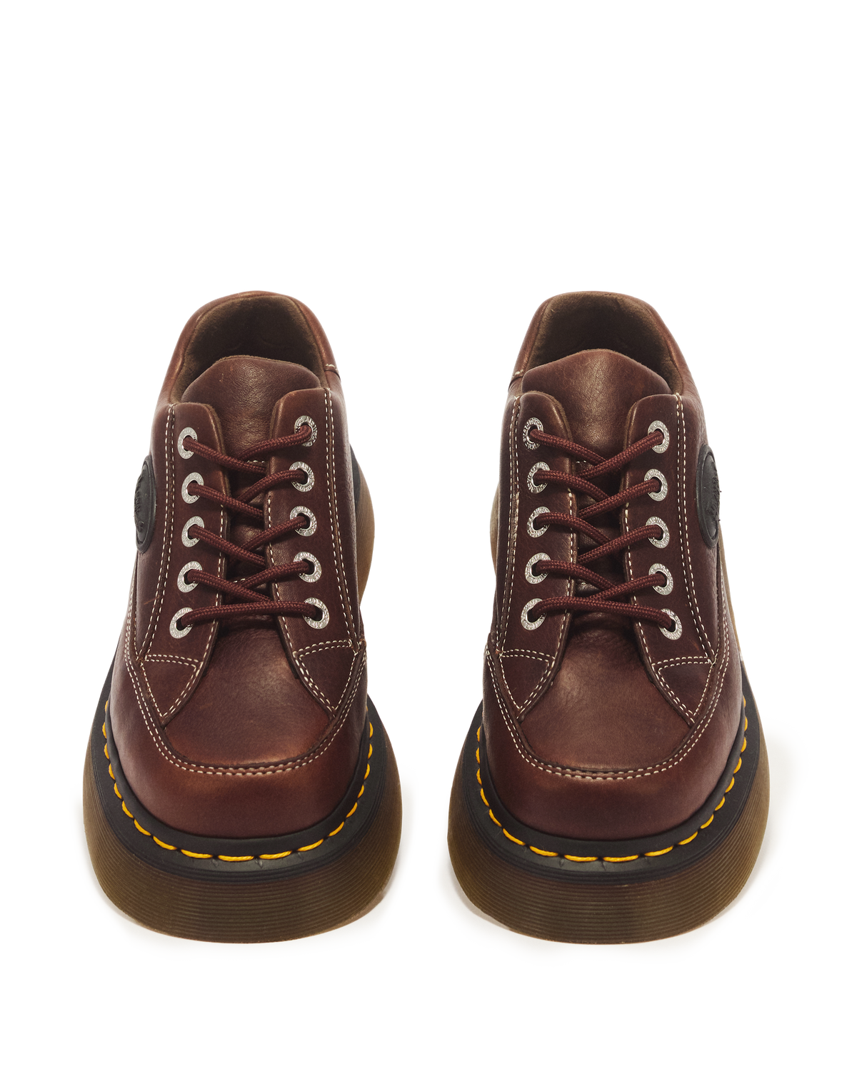 Zapatos Buzz de piel Grizzly con 5 ojales