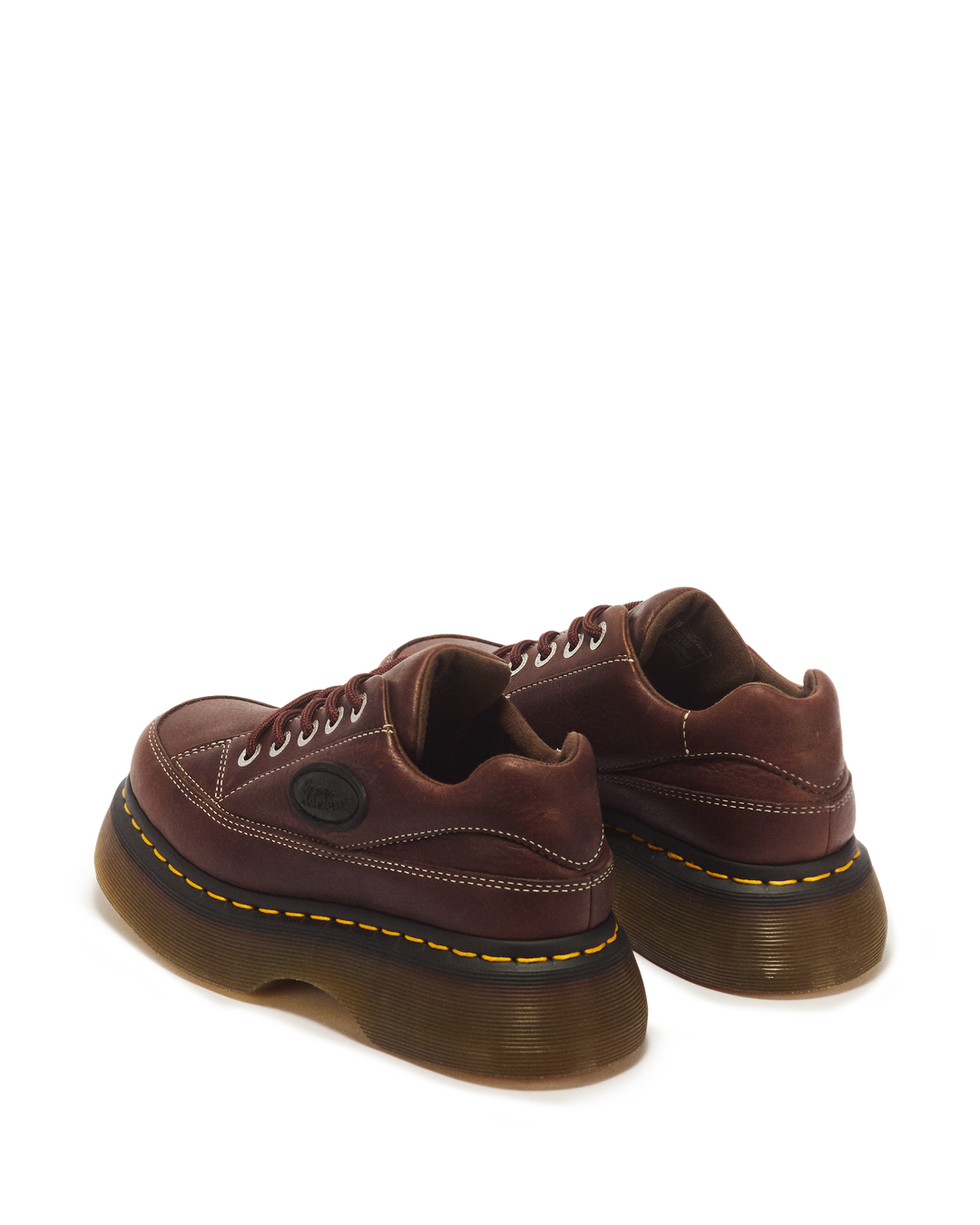 Zapatos Buzz de piel Grizzly con 5 ojales