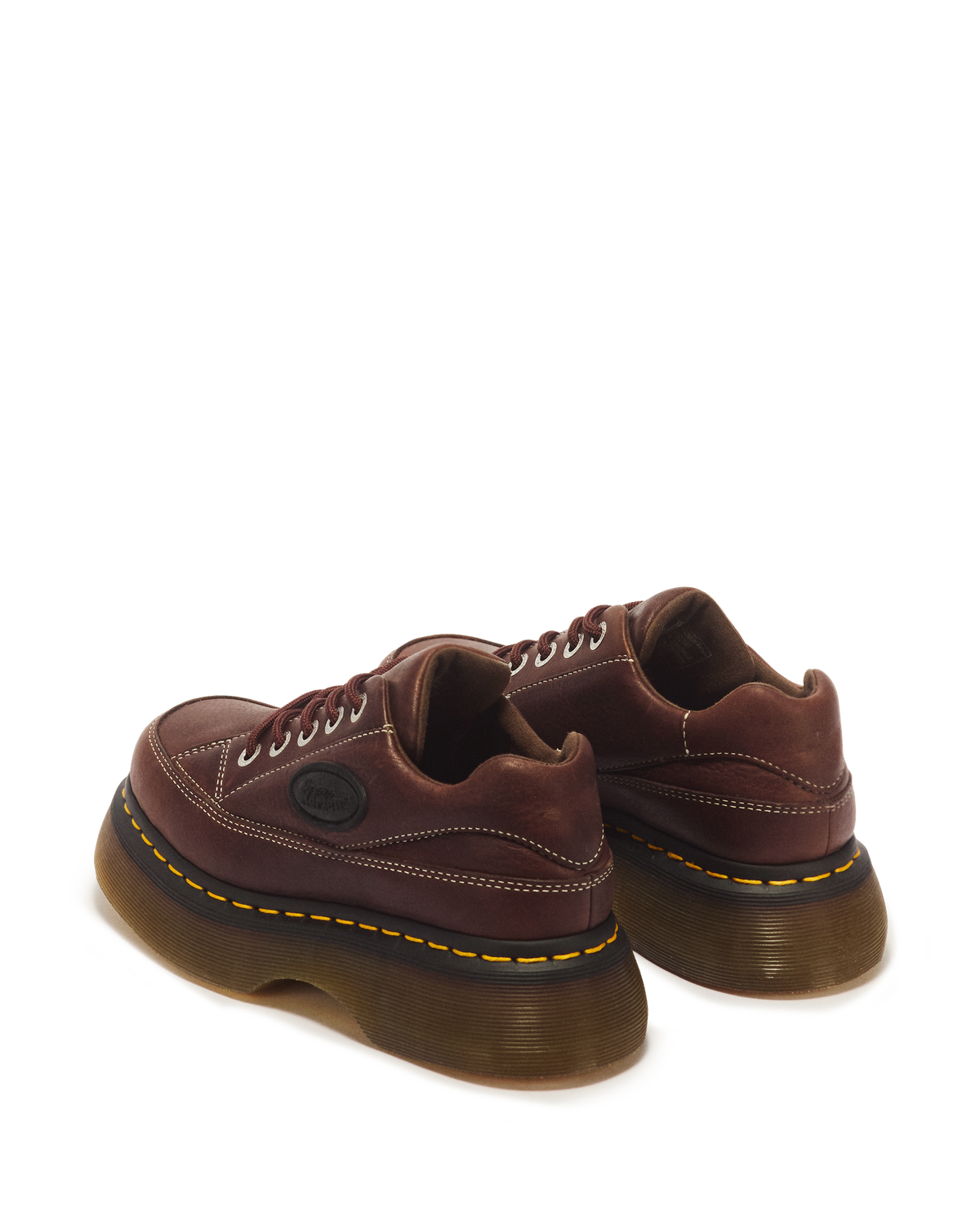 Zapatos Buzz de piel Grizzly con 5 ojales