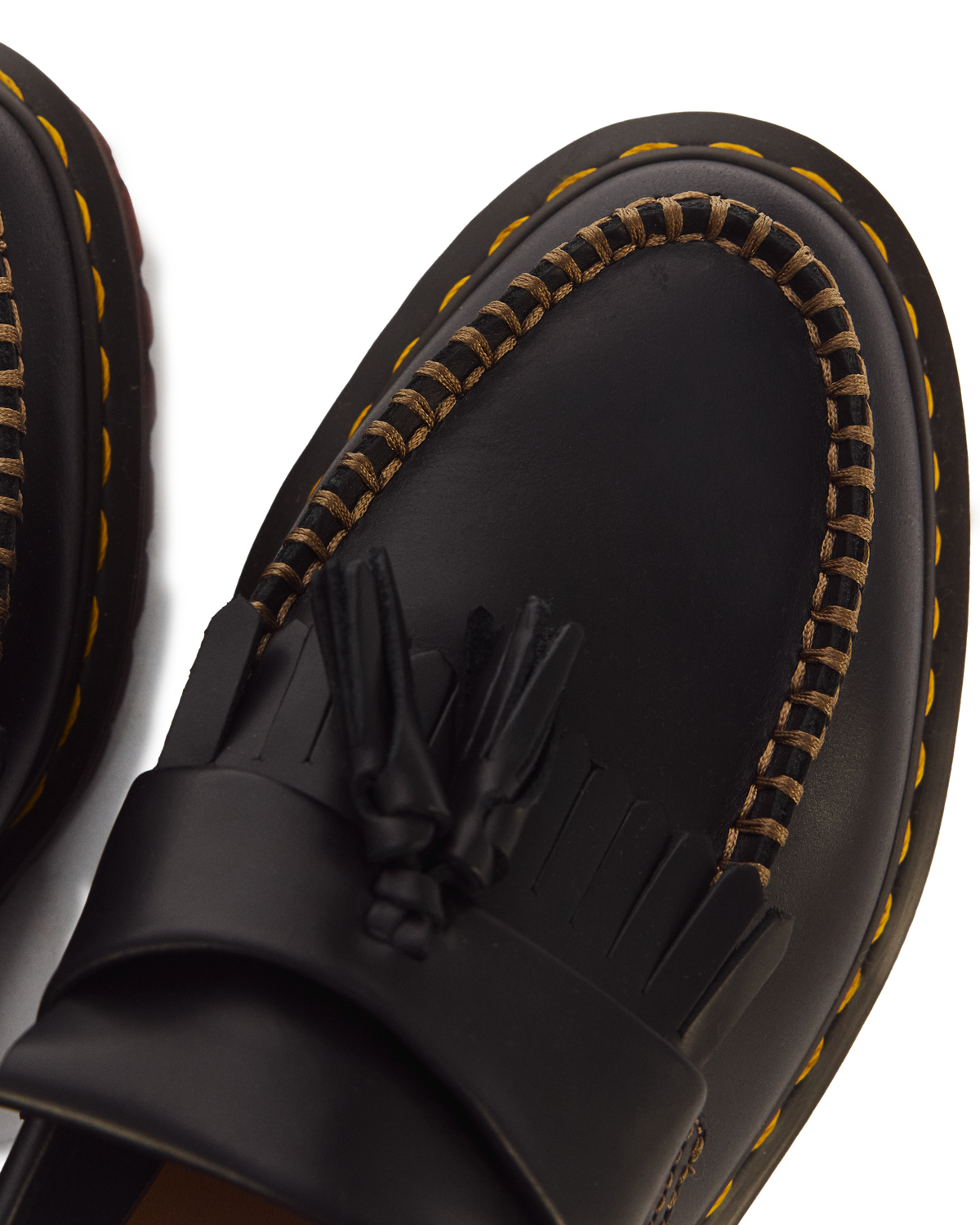 Mocasines Adrian de piel Orleans con borlas