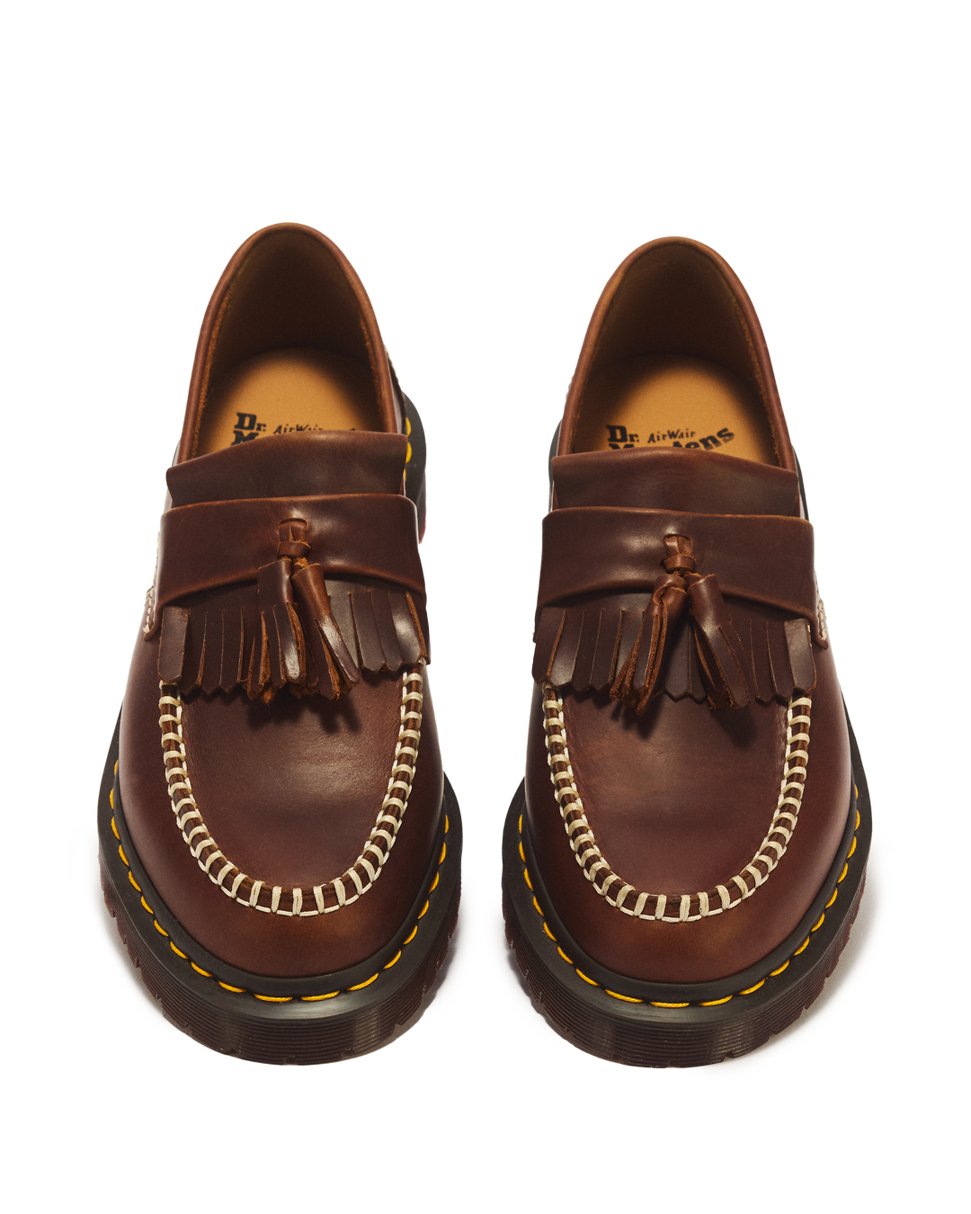 Mocasines Adrian de piel Orleans con borlas