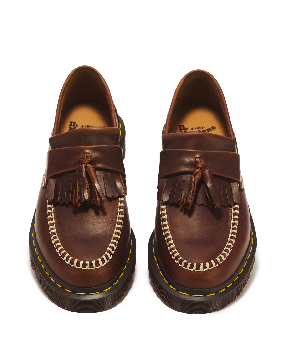 Mocasines Adrian de piel Orleans con borlas