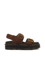 Sandalias con plataforma Zebzag de Nubuck